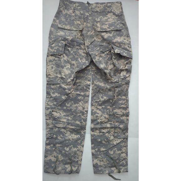 USGI ACU Camouflage Army Combat Uniform Trousers Cargo Pants Small 30 x 30 - Picture 8 of 11
